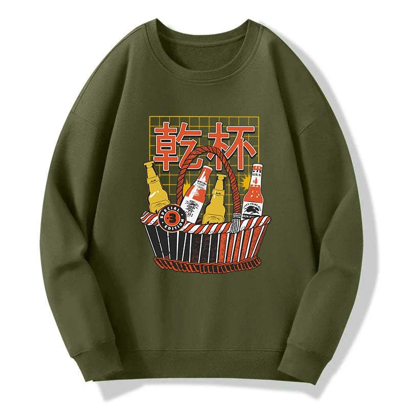 Tokyo-Tiger Have A Beer Together Sweatshirt Sale