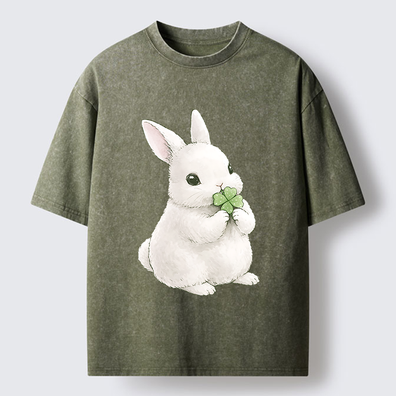 Tokyo-Tiger Lucky Rabbit Washed T-Shirt