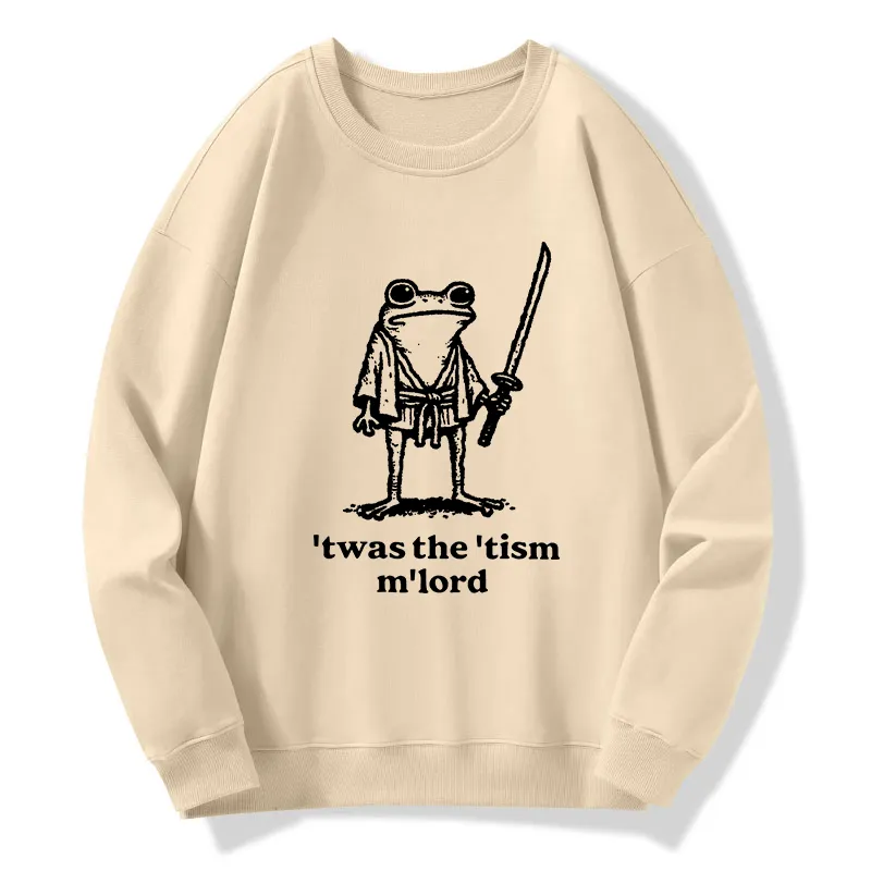 Tokyo-Tiger Focused Samurai Frog Classic Sweatshirt