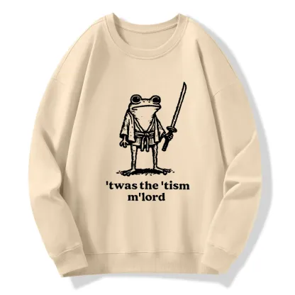 Tokyo-Tiger Focused Samurai Frog Classic Sweatshirt