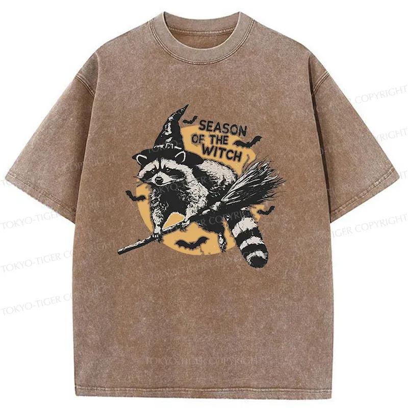 Tokyo-Tiger Magic Raccoon Washed T-Shirt