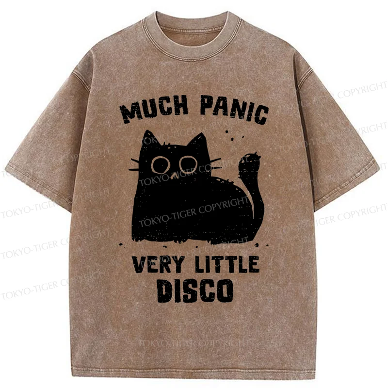 Tokyo-Tiger More Disco Funny Washed T-Shirt