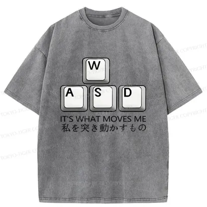 Tokyo-Tiger My Way Of Moving Washed T-Shirt