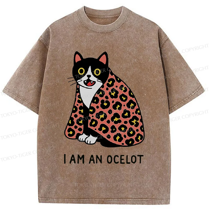 Tokyo-Tiger Ocelot Washed T-Shirt