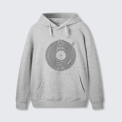 Tokyo-Tiger Record Player Japanese Classic Hoodie