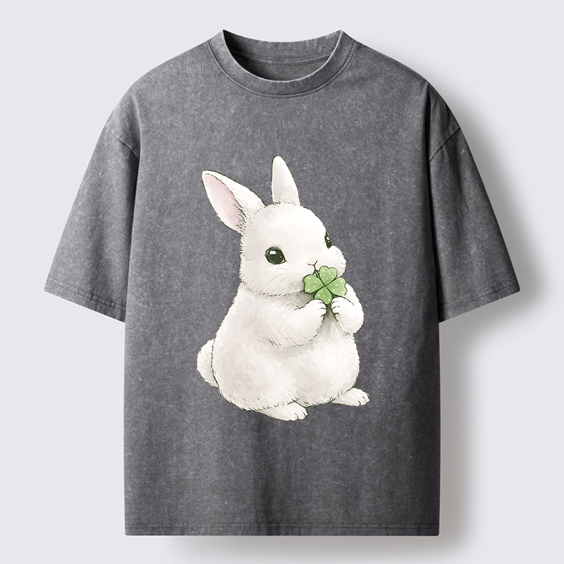 Tokyo-Tiger Lucky Rabbit Washed T-Shirt