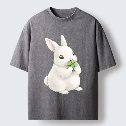Tokyo-Tiger Lucky Rabbit Washed T-Shirt