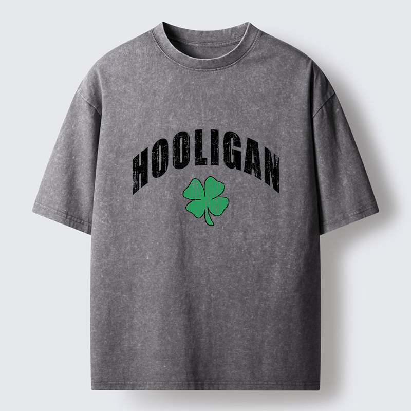 Tokyo-Tiger Lucky Troublemaker Washed T-Shirt