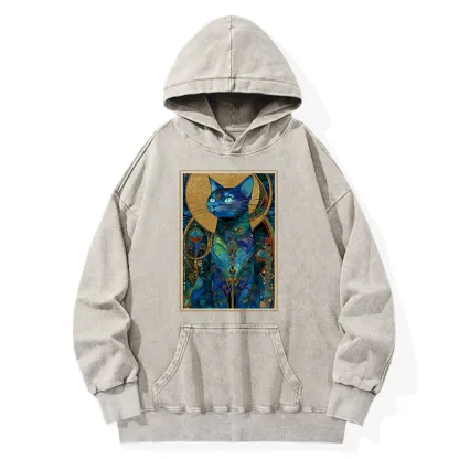 Tokyo-Tiger The Cat’s Plan To Rule Them All Washed Hoodie