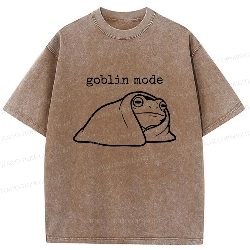 Tokyo-Tiger Goblin Mode Washed T-Shirt