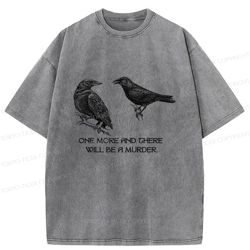 Tokyo-Tiger Two Cows Not Posing Washed T-Shirt