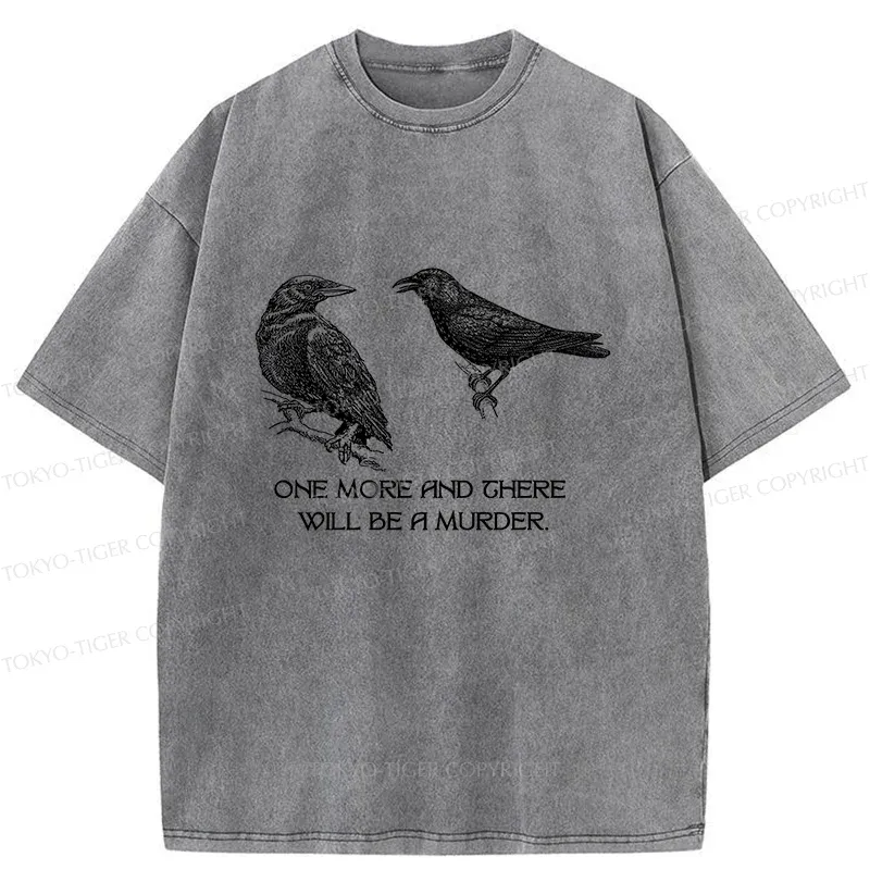 Tokyo-Tiger Two Cows Not Posing Washed T-Shirt