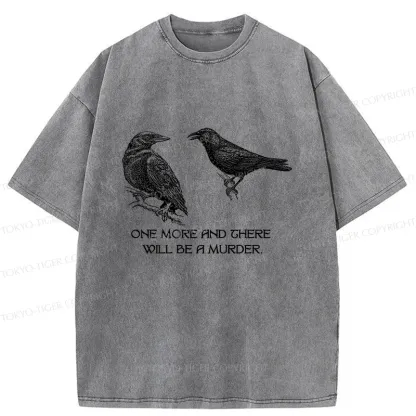 Tokyo-Tiger Two Cows Not Posing Washed T-Shirt