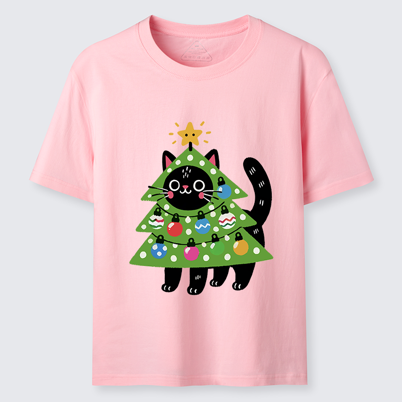 Tokyo-Tiger Christmas Tree Cat Classic T-Shirt