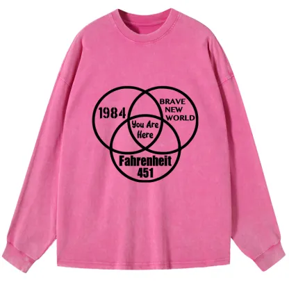 Tokyo-Tiger Multidimensional Thinking And Rebellion Washed Long Sleeve T-Shirt