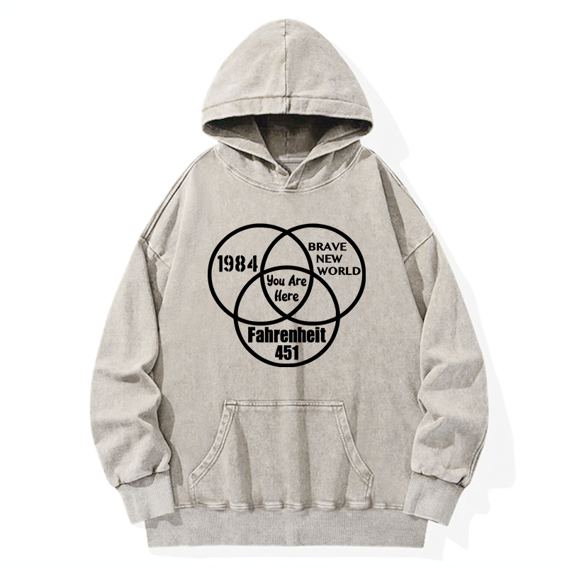 Tokyo-Tiger Multidimensional Thinking And Rebellion Washed Hoodie