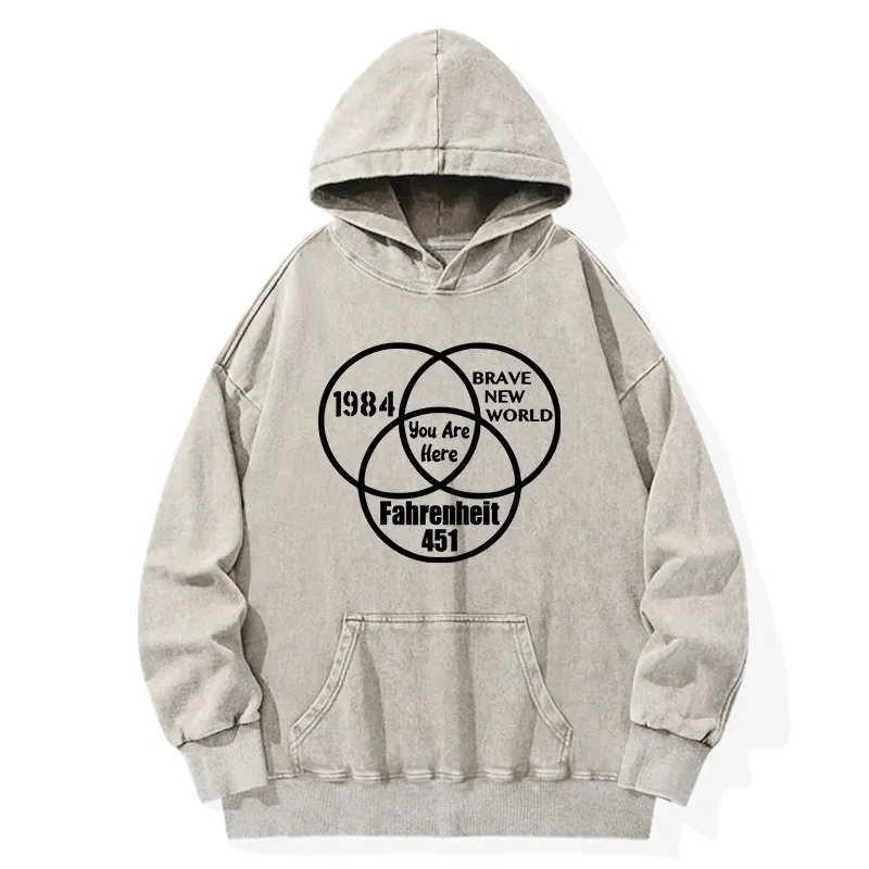 Tokyo-Tiger Multidimensional Thinking And Rebellion Washed Hoodie