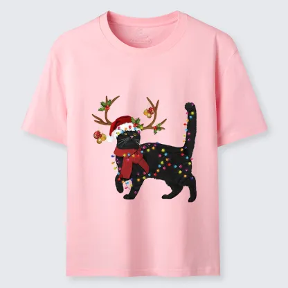 Tokyo-Tiger Christmas Black Cat Classic T-Shirt