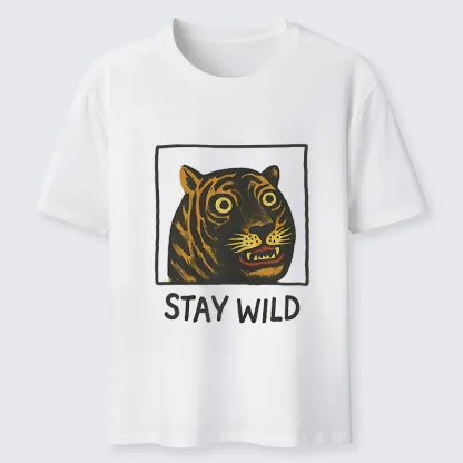 Tokyo-Tiger Silly And Cute Tiger Classic T-Shirt