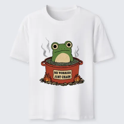 Tokyo-Tiger Frog：No Worries，Just Chaos Classic T-Shirt