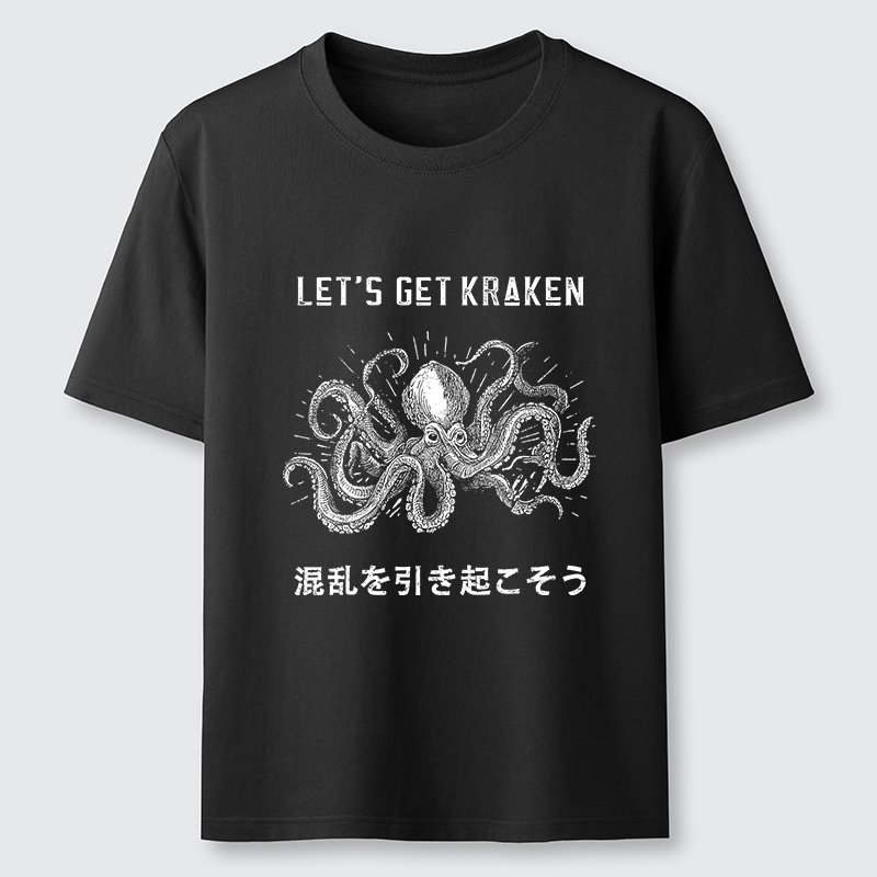 Tokyo-Tiger Funny Octopus：Let’s Get Kraken Classic T-Shirt