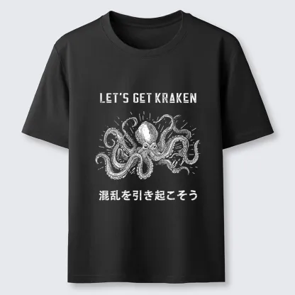 Tokyo-Tiger Funny Octopus：Let’s Get Kraken Classic T-Shirt