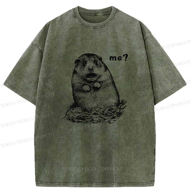 Tokyo-Tiger Why You Choose Me Washed T-Shirt