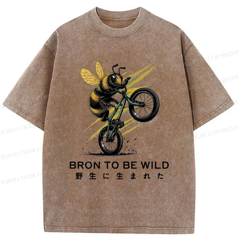 Tokyo-Tiger Wild Bee Washed T-Shirt Sale