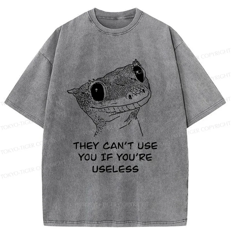 Tokyo-Tiger Smart Gecko Washed T-Shirt