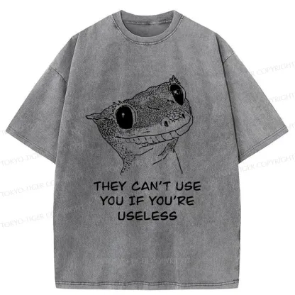 Tokyo-Tiger Smart Gecko Washed T-Shirt