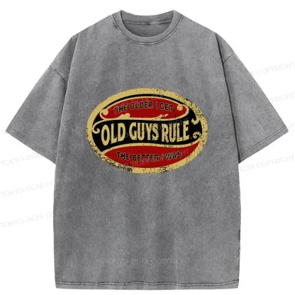 Tokyo-Tiger The Older I Get The Better I Was Washed T-Shirt