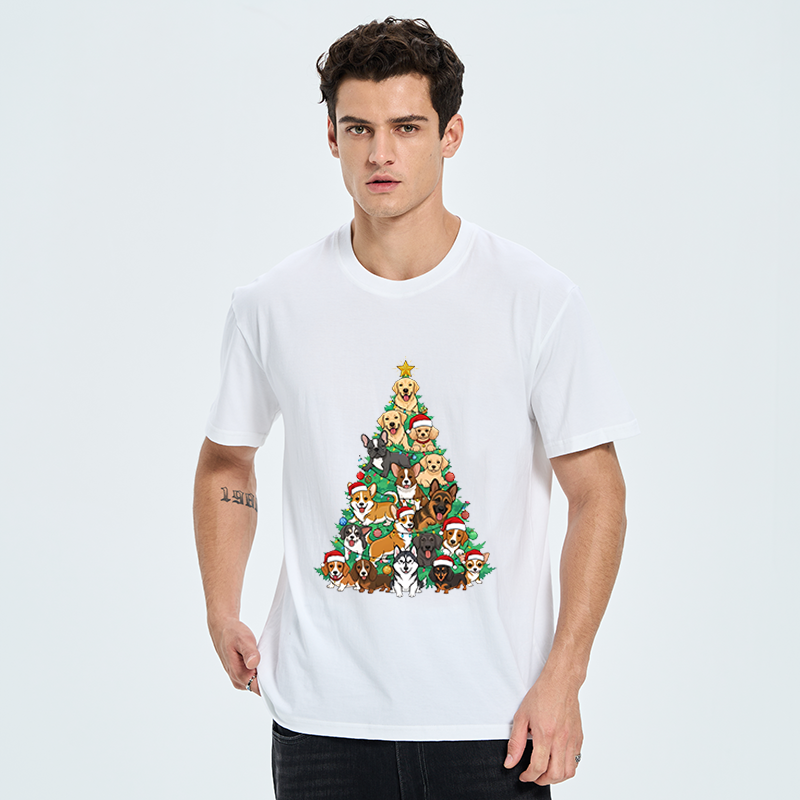 Tokyo-Tiger Christmas Tree Dog Funny Classic T-Shirt