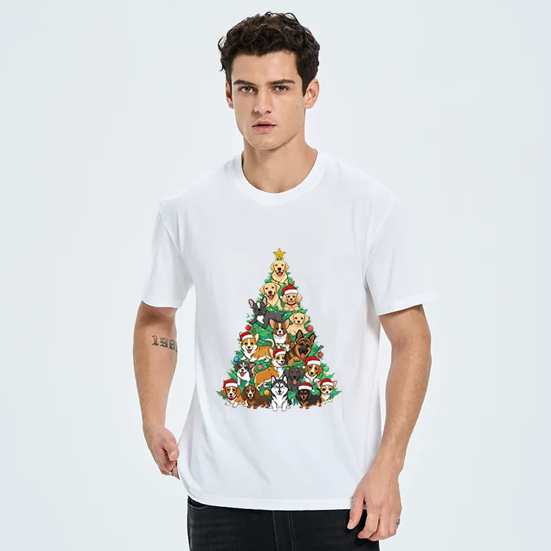 Tokyo-Tiger Christmas Tree Dog Funny Classic T-Shirt