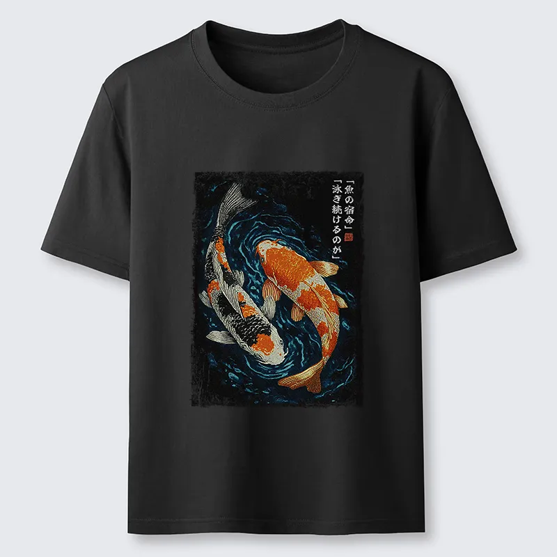 Tokyo-Tiger Eternal Currents: The Life Of A Fish Classic T-Shirt