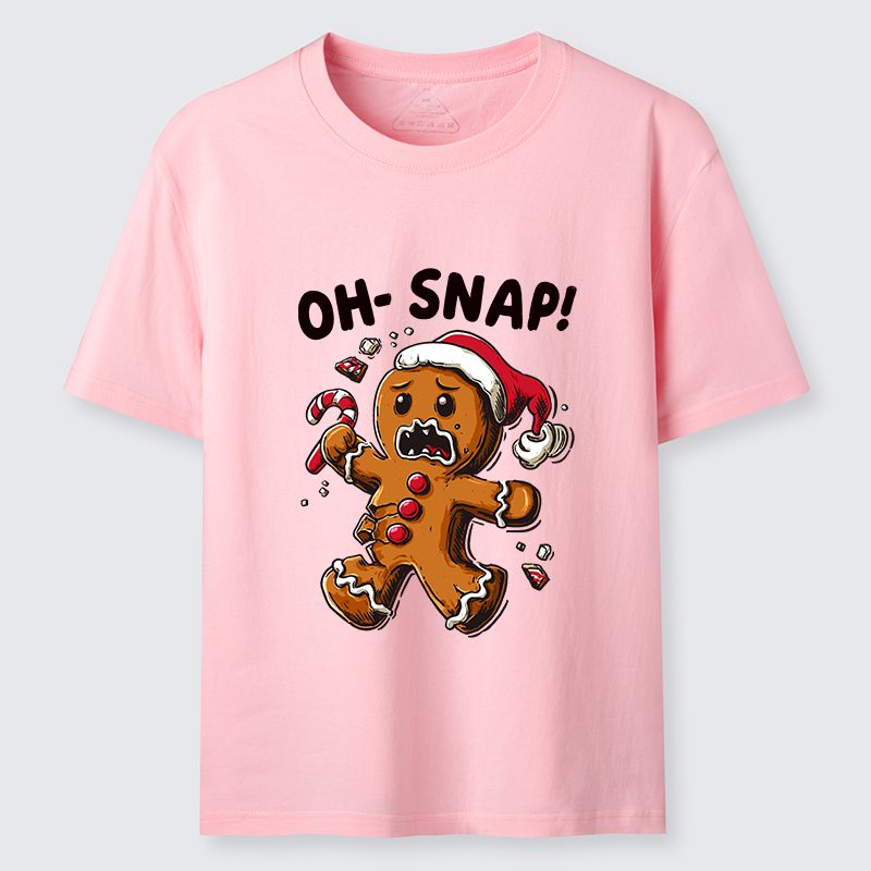 Tokyo-Tiger Oh Snap The Gingerbread Man's Christmas Chaos Classic T-Shirt