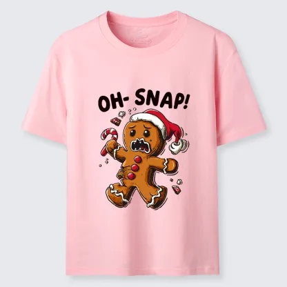 Tokyo-Tiger Oh Snap The Gingerbread Man's Christmas Chaos Classic T-Shirt