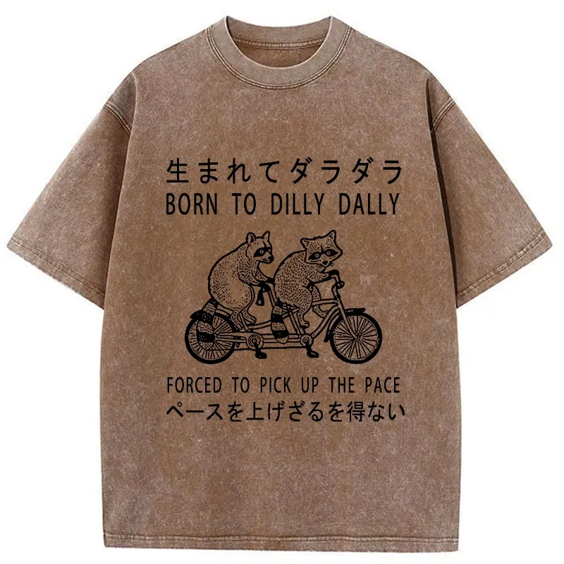 Tokyo-Tiger Born To Be Aimless Washed T-Shirt