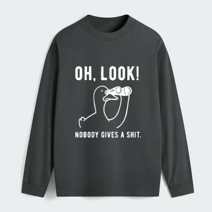 Tokyo-Tiger No One Cares About The Duck Classic Long Sleeve T-Shirt