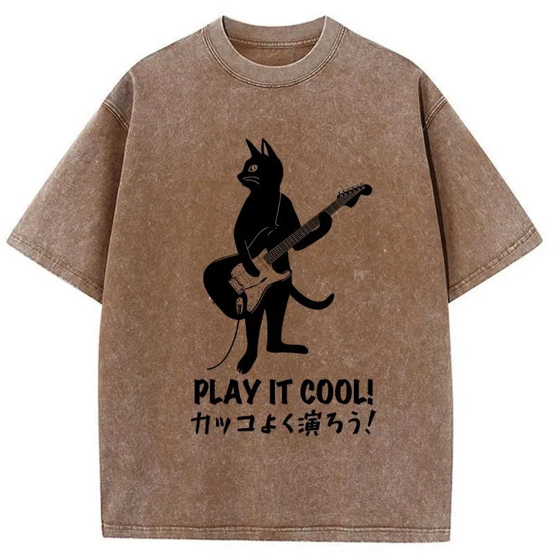 Tokyo-Tiger Play It Cool Washed T-Shirt