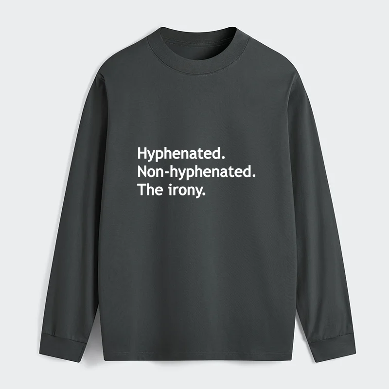 Tokyo-Tiger Hyphenated Funny Classic Long Sleeve T-Shirt