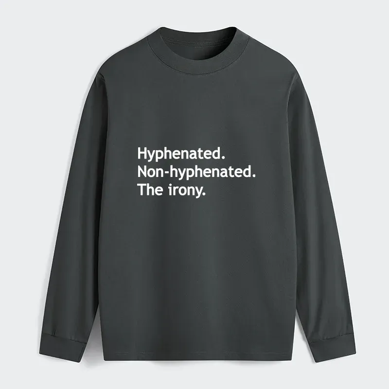 Tokyo-Tiger Hyphenated Funny Classic Long Sleeve T-Shirt
