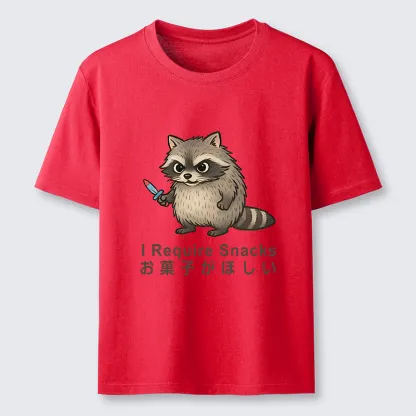 Tokyo-Tiger Raccoons Need Snacks Funny Classic T-Shirt