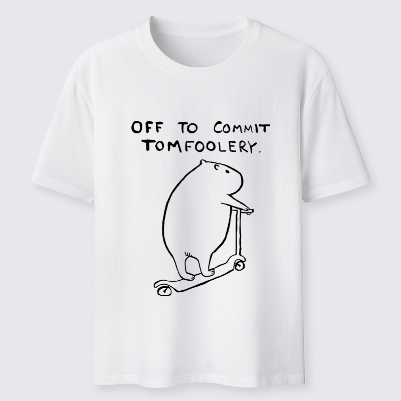 Tokyo-Tiger Capybara Is Ready To Do Something Bad Classic T-Shirt