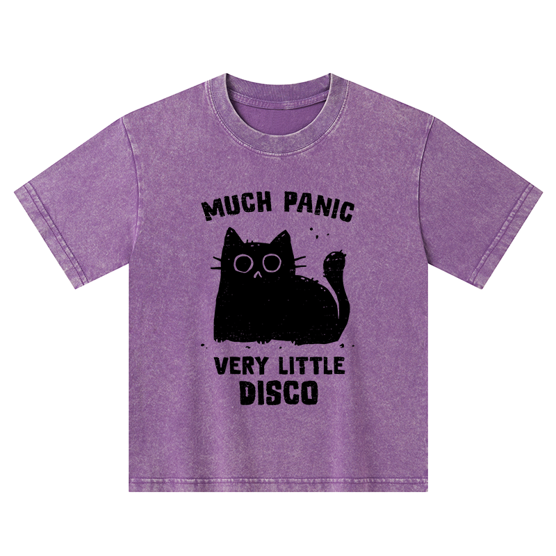 Tokyo-Tiger More Disco Funny Kids Washed T-Shirt