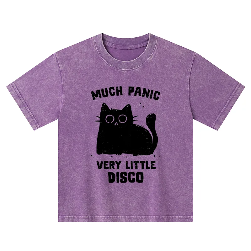 Tokyo-Tiger More Disco Funny Kids Washed T-Shirt