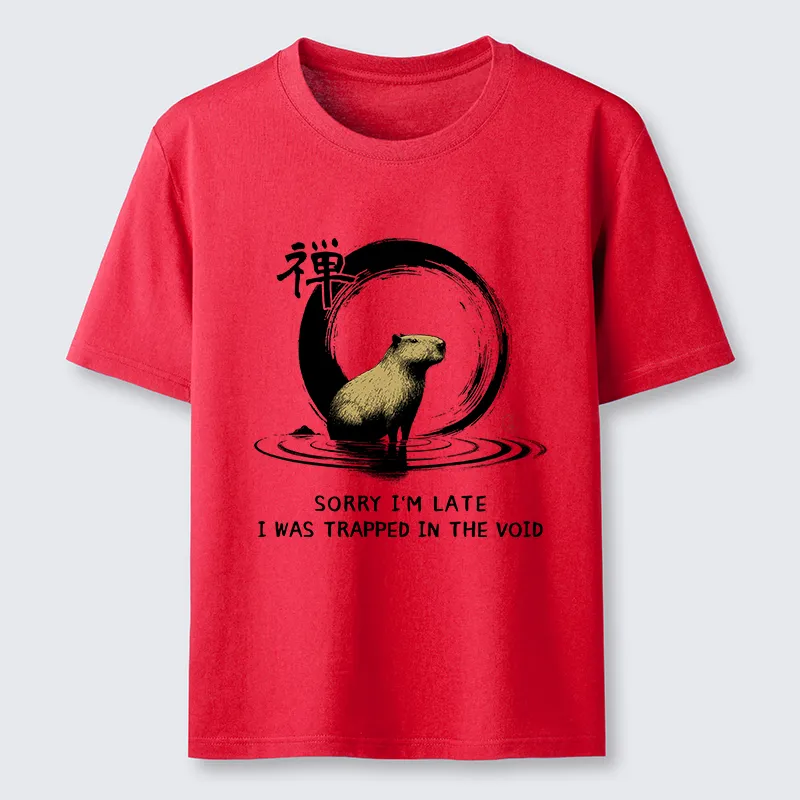 Tokyo-Tiger Zen Capybara Was Trapped In The Void Classic T-Shirt