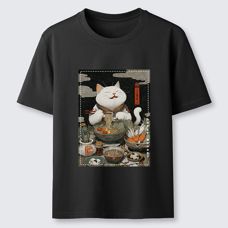 Tokyo-Tiger The Ramen-Loving Cat Classic T-Shirt