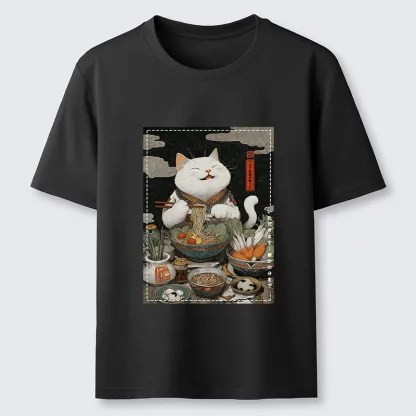 Tokyo-Tiger The Ramen-Loving Cat Classic T-Shirt