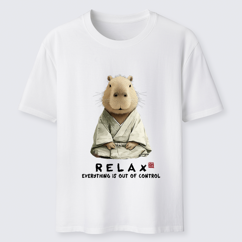 Tokyo-Tiger Zen Capybara：Relax, it's all chaos Classic T-Shirt