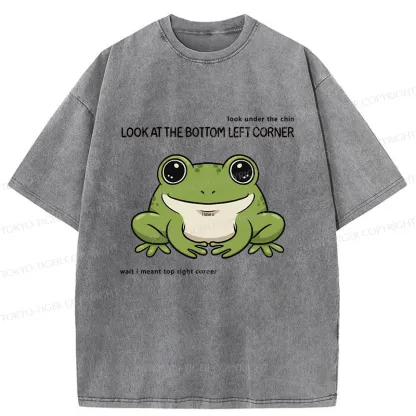 Tokyo-Tiger Look At This Frog Washed T-Shirt